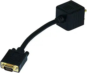 Monoprice 102517 VGA to VGA/DVI-A Video Splitter Cable — main product image