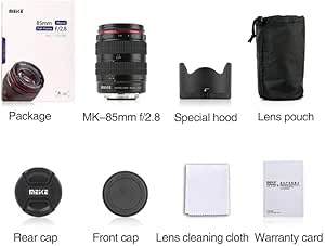 Meike MK-85-2.8 85mm F2.8 Manual Focus Lens