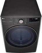 LG DLGX4201B 7.4 Cu. Ft. Gas Dryer Black Steel