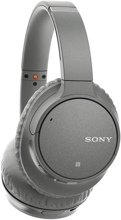 Sony WHCH700N/H Wireless Noise-Canceling Headphones - Gray