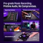 Synido A20 Pro Portable USB-C Instrument Audio Interface