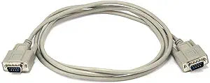 Monoprice 100438 6ft DB9 Serial Cable M/M