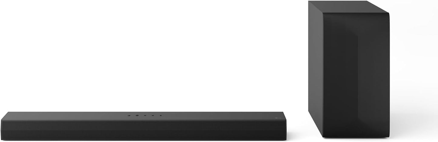 LG S60T 3.1 Channel Soundbar with Wireless Subwoofer (2024 Model)