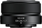 Nikon 20119 NIKKOR Z DX 24mm f/1.7 Wide Angle Lens