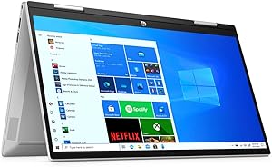 HP 24D77AV-8028-R Pavilion x360 14" i5 2-in-1 Touch Laptop, Renewed