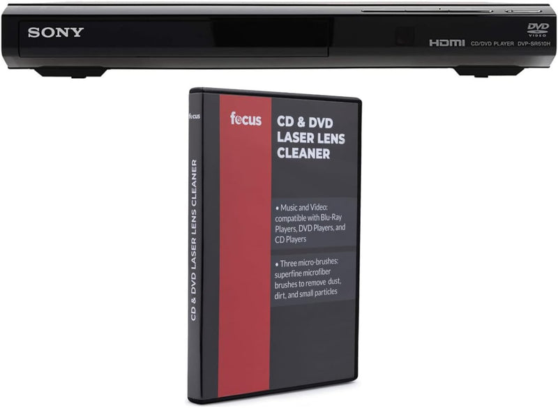 Sony DVP-SR510H DVD Player 1080p Upscaling Bundle — main product image