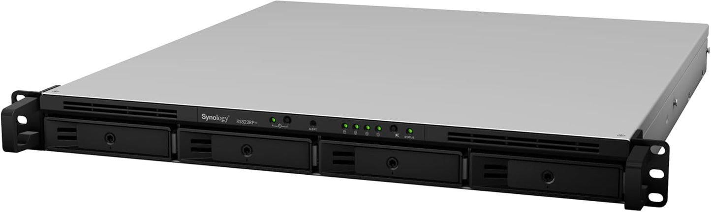 Synology RS822RP+ 4-Bay RackStation NAS (Diskless)