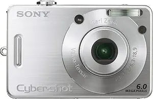 Sony DSCW50 Cybershot 6MP Digital Camera 3x Zoom