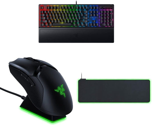 Razer BlackWidow V3 Keyboard Viper Ultimate Mouse Bundle