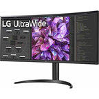 LG 34WQ75C-B.AUS 34-Inch Curved UltraWide QHD Monitor