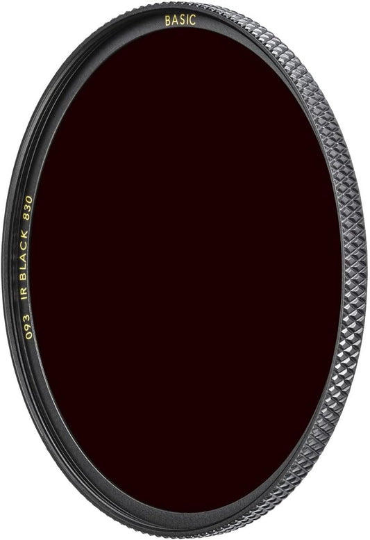 B+W 1102776 49mm Basic IR Black 093 Filter