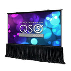 Elite Screens Q150HD1 QuickStand Drape 150
