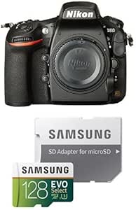 Nikon D810 FX-Format DSLR Camera Body 128GB Bundle
