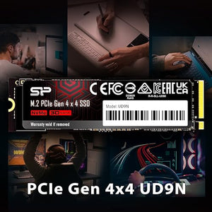 SP Silicon Power UD9N 2TB PCIe 4.0 NVMe M.2 Gaming SSD