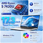 HP 17 Touchscreen Laptop, Ryzen 5 with 32GB RAM and 1TB SSD