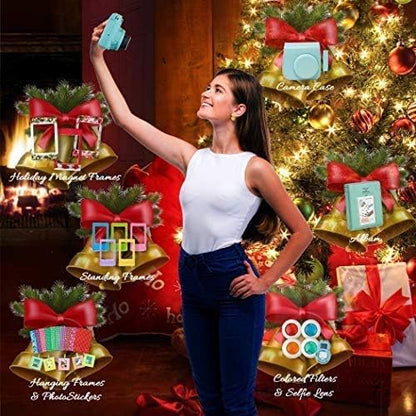 Fujifilm M11PRNT-1PK Instax Mini 11 Camera Bundle - Blush Pink