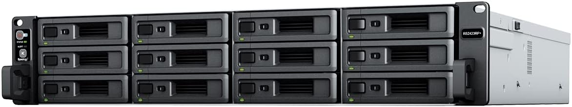Synology RS2423RP+ 12-Bay RackStation - Diskless NAS Server