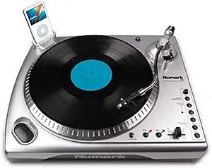 Numark TTi USB Turntable Pitch Control iPod Dock
