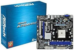 ASRock A75M-HVS Socket FM1 Motherboard