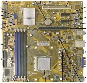 HP Compaq Business Desktop dx2450 AM2 System Board — main product image