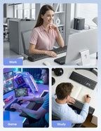 Vaydeer L-Shaped Full-Length Ergonomic Desk Elbow Rest Pad