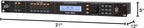 Peavey 4000110 VSX 26e DSP Loudspeaker Management System