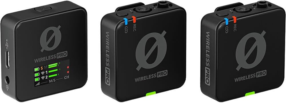 Rode WIPRO Wireless Microphone System - Lavaliers, Cleaner Bundle