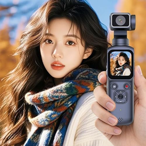 VELATEMOR 4K Body Camera with 330-Degree Tracking Mount — main product image