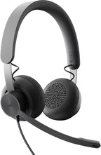 Logitech Zone 750 Wired Headset Noise Canceling Renewed