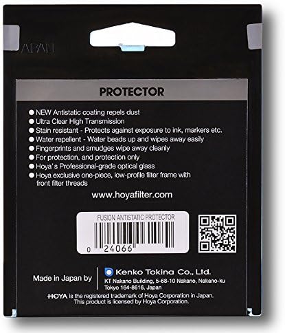 Hoya YSPROT043 Fusion Antistatic 43mm Protector Filter