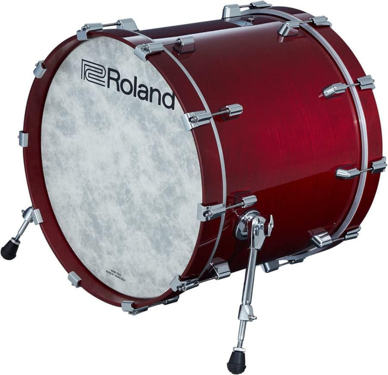 Roland VAD706 Kick Drum KD-222-GC Gloss Cherry — main product image