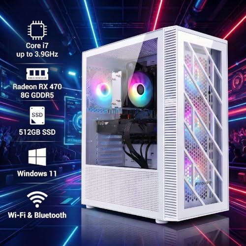 STGAubron Core i7 Gaming Desktop with Radeon RX 470 Graphics — main product image