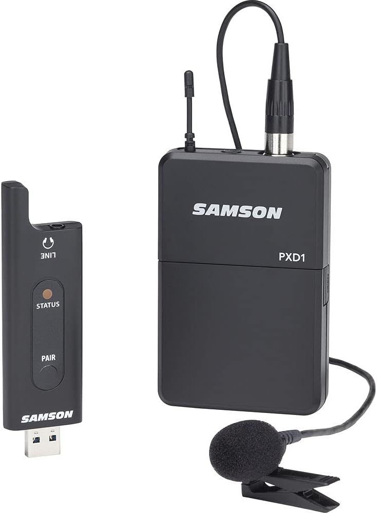 Samson SWXPD2BLM8 XPD2 Lavalier USB Wireless System