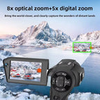 Raxmolo 8K Dual-Lens Digital Video Camcorder