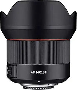 Samyang 14mm F2.8 AF Wide Angle Nikon F Lens