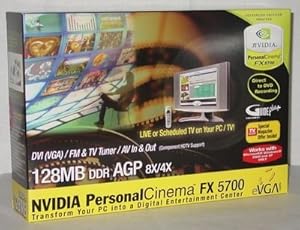 EVGA 256 A8 N332 BX GeForce FX 5700 Graphics Card — main product image