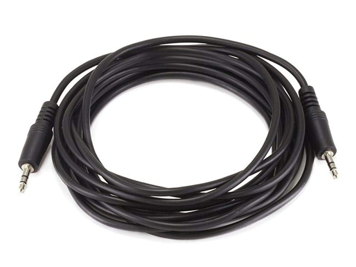 Monoprice 100645 3.5mm AUX Stereo Audio Cable 12ft