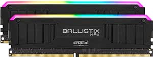 Crucial BLM2K8G40C18U4BL Ballistix MAX RGB 16GB DDR4 4000MHz Memory