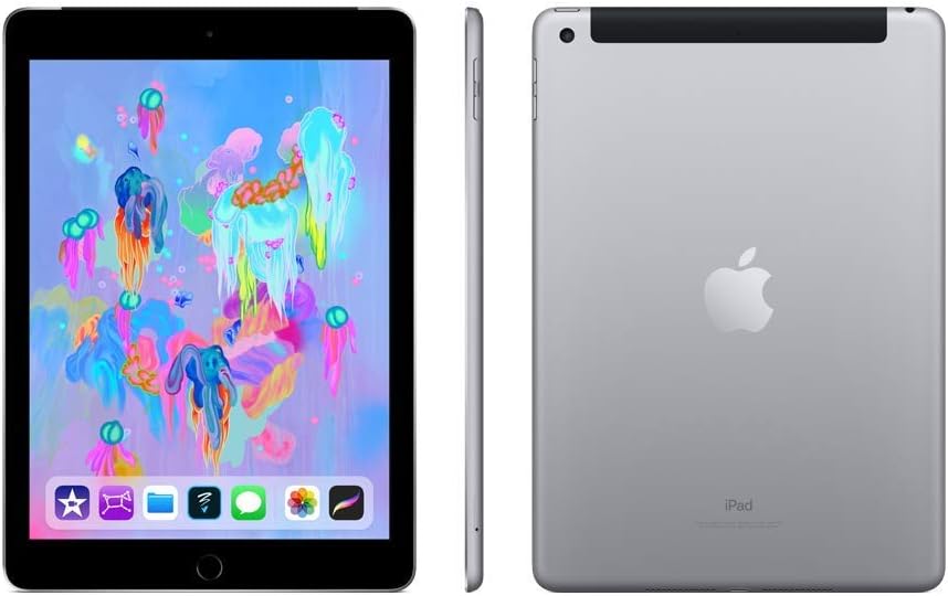 Apple iPad 9.7" 32GB Wi-Fi + Cellular Space Gray Renewed
