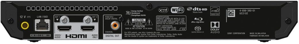 Sony UBP-X700 4K Ultra HD Blu-ray Player Renewed