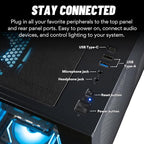 Empowered PC Panorama RTX 5090 Prebuilt Gaming Desktop