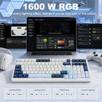 VGN S99 Tri-Mode Hot-Swappable Wireless Mechanical Keyboard