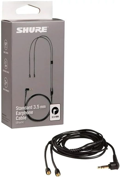 Shure EAC64BK SE Earphone Replacement Cable MMCX 64-inch