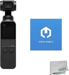 DJI Osmo Pocket Handheld Gimbal Stabilizer + Osmo Shield