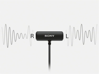Sony ECMLV1 Compact Stereo Lavalier Microphone