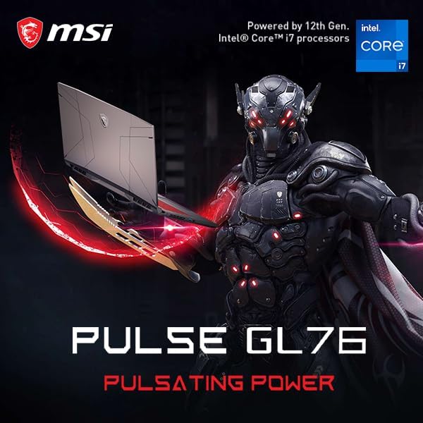 MSI PulseGL7612258 RTX 3070 Gaming Laptop 360Hz i7