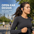 Assckr OWS-G206 Bone Conduction Open-Ear Headset with Camera