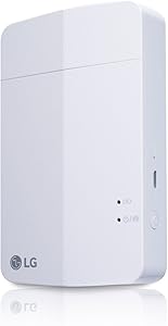 LG PD251WK Pocket Photo Printer - White
