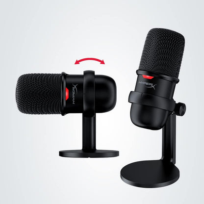 HyperX HMIS1X-XX-BK/G SoloCast USB Condenser Gaming Microphone