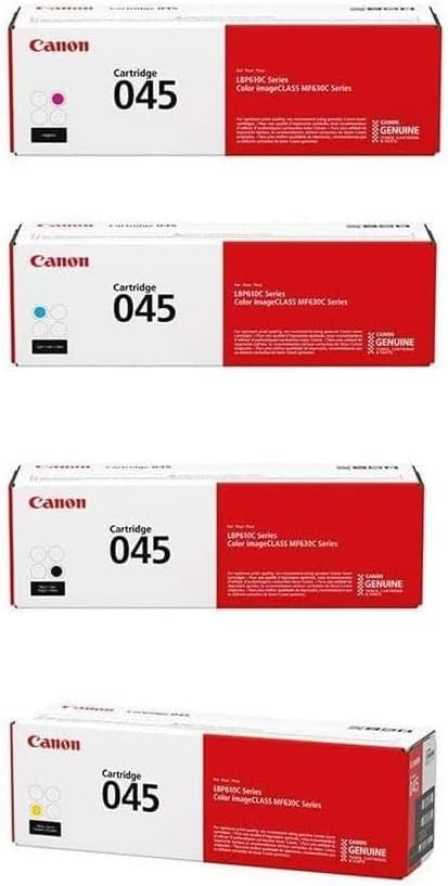 Canon 045 Toner Cartridge 4-Color Set